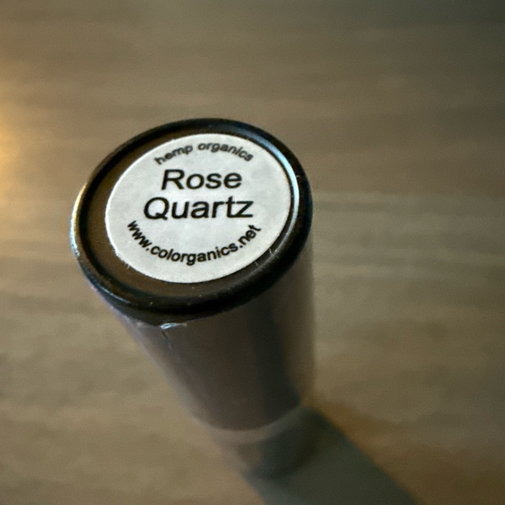 Rose Quartz Lipstick in Black Tube